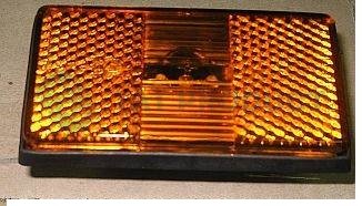 Фонарь маркерный ( светодиодный ) (2 контакта) желтый 50.3731-08 / ЗАВОД