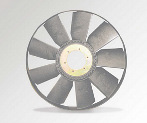 Крыльчатка вентилятора 654 мм.  (в обечайке) / ТЕХНОТРОН