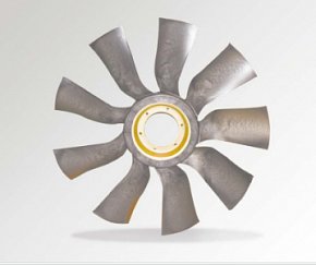 Крыльчатка вентилятора 715 мм на ДВС Евро-4 под эл/магнитную муфту / ТЕХНОТРОН