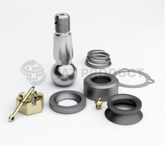 Палец рулевой (из 9-ти) (р/к наконечника) / РОСТАР