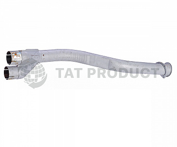 Труба выпускная глушителя 53212 с тройником  -90 / ВВК