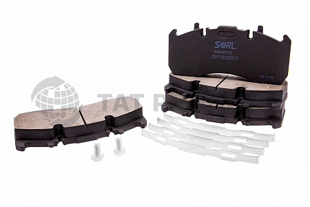 Колодки тормозные дисковые RENAULT, VOLVO (29173, 29203) SORL