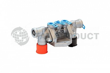 Клапан растормаживания прицепа DAF, KRONE, RENAULT, SCANIA, Schmitz (9630010500) SORL