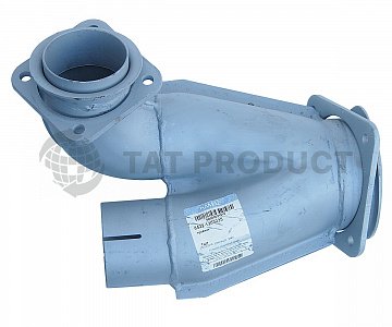 Тройник глушителя 6522 (два фланца) / ВВК