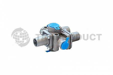 Клапан защитный тройной КАМАЗ, УРАЛ (100.3515210) SORL