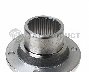 Фланец КПП-154 круглый (4 отверстия, шлицевой) / ОАО КамАЗ