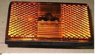 Фонарь маркерный ( светодиодный ) (2 контакта) желтый 50.3731-08 / ЗАВОД