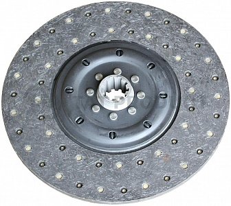 Диск  ведомый феррадо с 2-мя пружинами и безасбетовой накладкой / ОАО КамАЗ