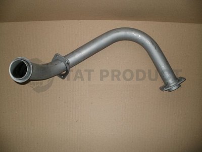 Труба приемная 5320 передняя (длинная кривая) правая ( 2 фланца )