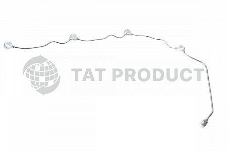 Трубка дренажная КАМАЗ Евро-2 БОШ (…346 левая, короткая) цельнометаллическая / ОАО КамАЗ