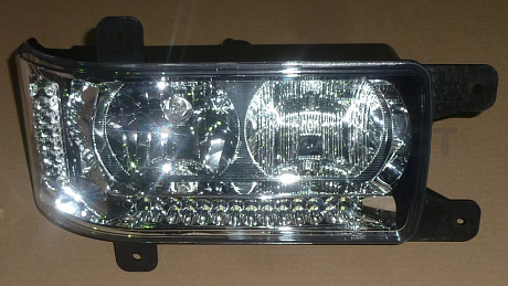 Фара (блок-фара) Евро-3 правая (с дневными ходовыми огнями) / оригинал (44.3775000) / Формула Света