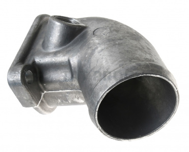 Патрубок помпы Евро 6520 (в сборе с хомутом и прокладкой)