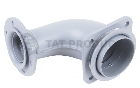 Труба приемная   Евро (ракушка)  задняя правая  010 / ОАО КамАЗ