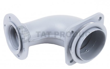 Труба приемная   Евро (ракушка)  задняя правая  010 / ОАО КамАЗ