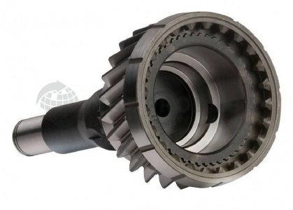 Вал первичный КПП - 154 ...027 в сборе с подшипником 7217 / ОАО КамАЗ / с разбора