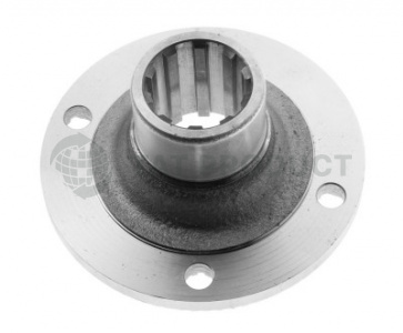 Фланец КПП-152 круглый (4 отверстия, шлицевой) / ОАО КамАЗ