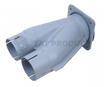 Тройник глушителя 6520 (прямой)