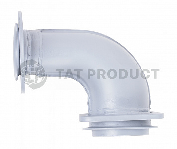 Труба приемная   Евро (ракушка)  задняя правая  010 / ОАО КамАЗ