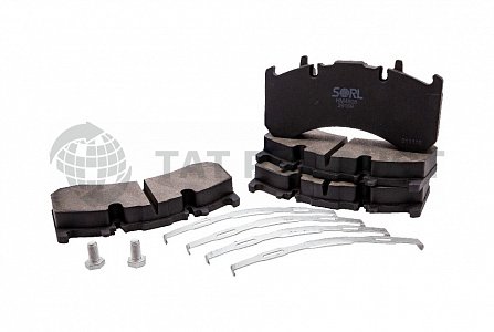 Колодки тормозные дисковые RENAULT, VOLVO (29169, 29177) SORL