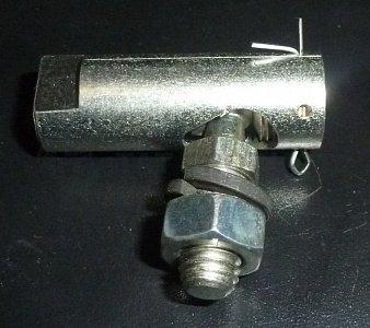 Наконечник тяги газа