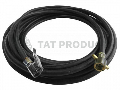 Шланг подкачки (12 м) с хомутами / Зеленодольск